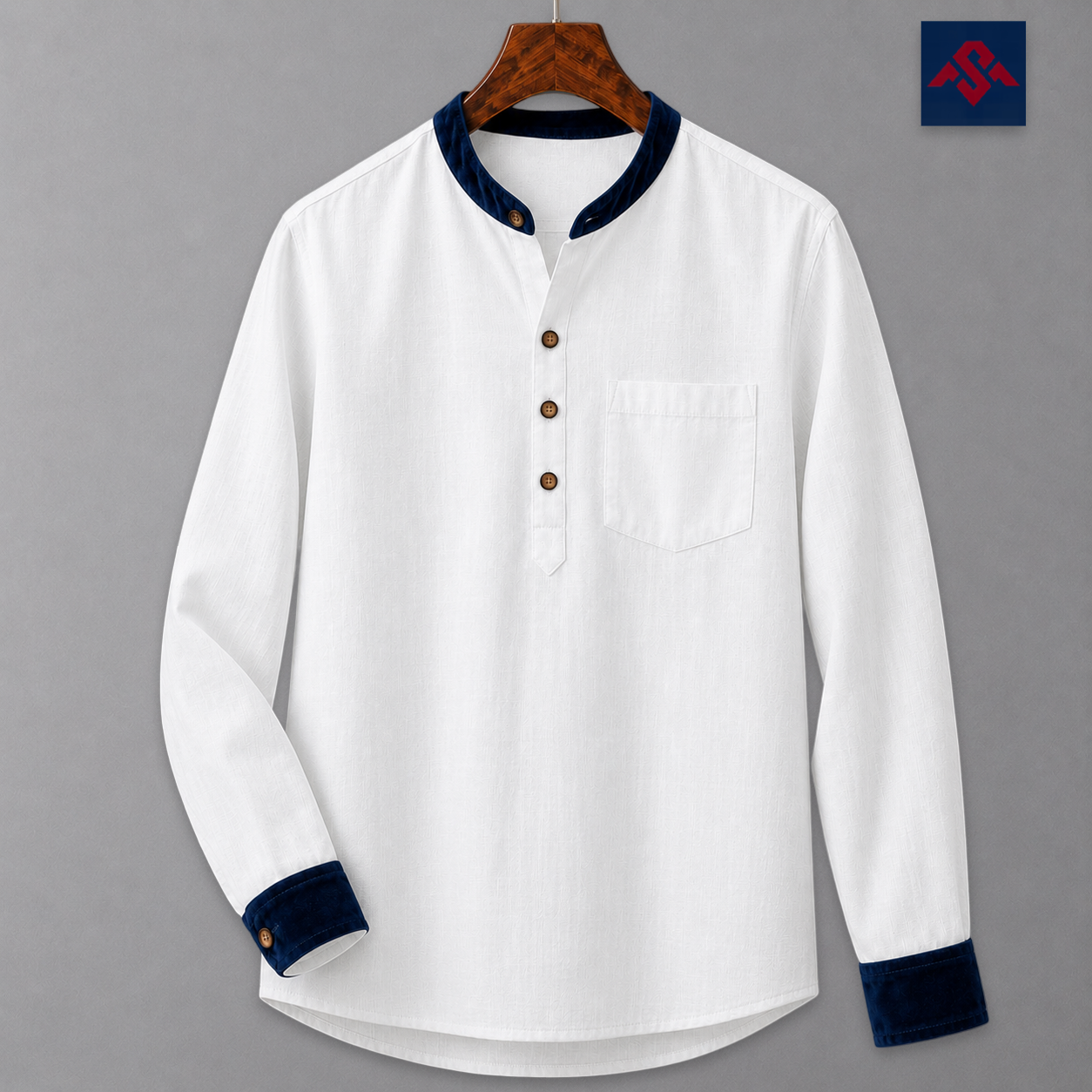 Navy Contrast Remi Katua