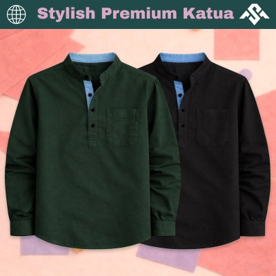 2 Pics Herringbone Fabrics Premium Quality Katua