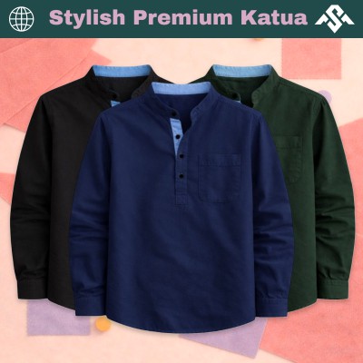 3 Pics Herringbone Fabrics Premium Quality Katua