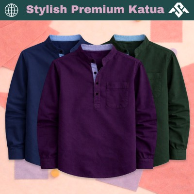 3 Pics Herringbone Fabrics Premium Quality Katua