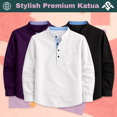 3 Pics Herringbone Fabrics Premium Quality Katua