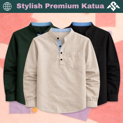 3 Pics Herringbone Fabrics Premium Quality Katua