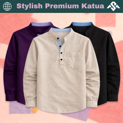 3 Pics Herringbone Fabrics Premium Quality Katua