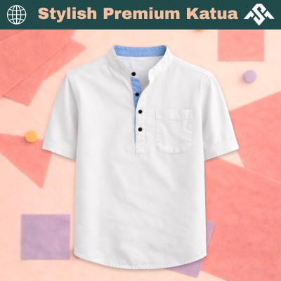 Herringbone Fabrics Half Sleeve Katua